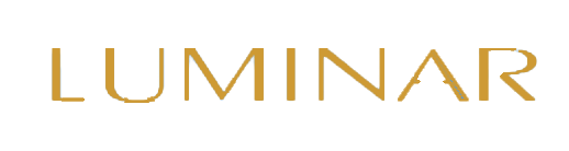 The official logo for Luminar Creations, a designer of fine bridal and lab-grown diamond engagement rings, available exclusively in Port Clinton, Ohio at Catawba Island Jewelers.